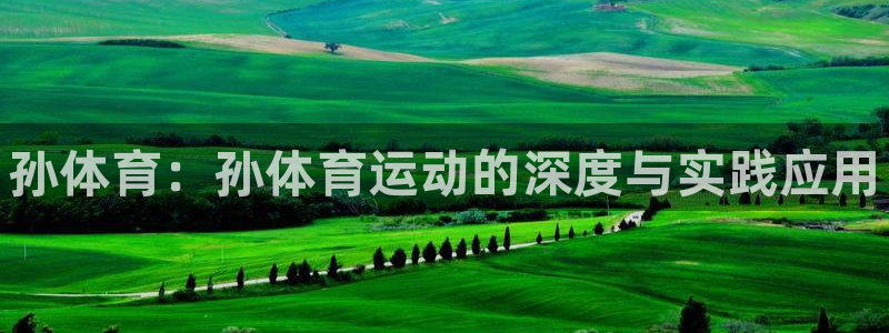 JJB竞技宝官方正版app开户:孙体育:孙体育运动的深度与实